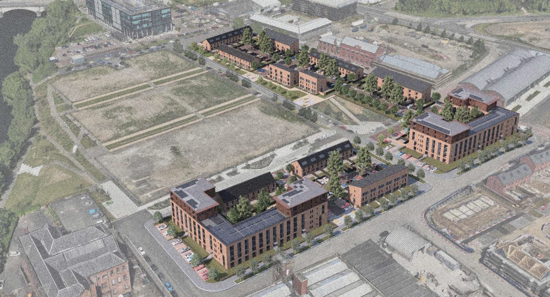 Designs revealed for 173home Dalmarnock plans Scottish Construction Now